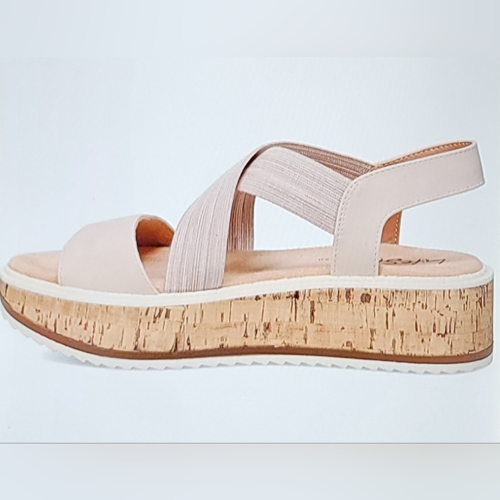 NIB LIFESTRIDE ULTIMATE WALKING SANDAL VELOCITY 2.0 TECHNOLOGY 10W ALMOND - Picture 6 of 12